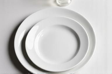 Elegantiškos restorano lėkštės